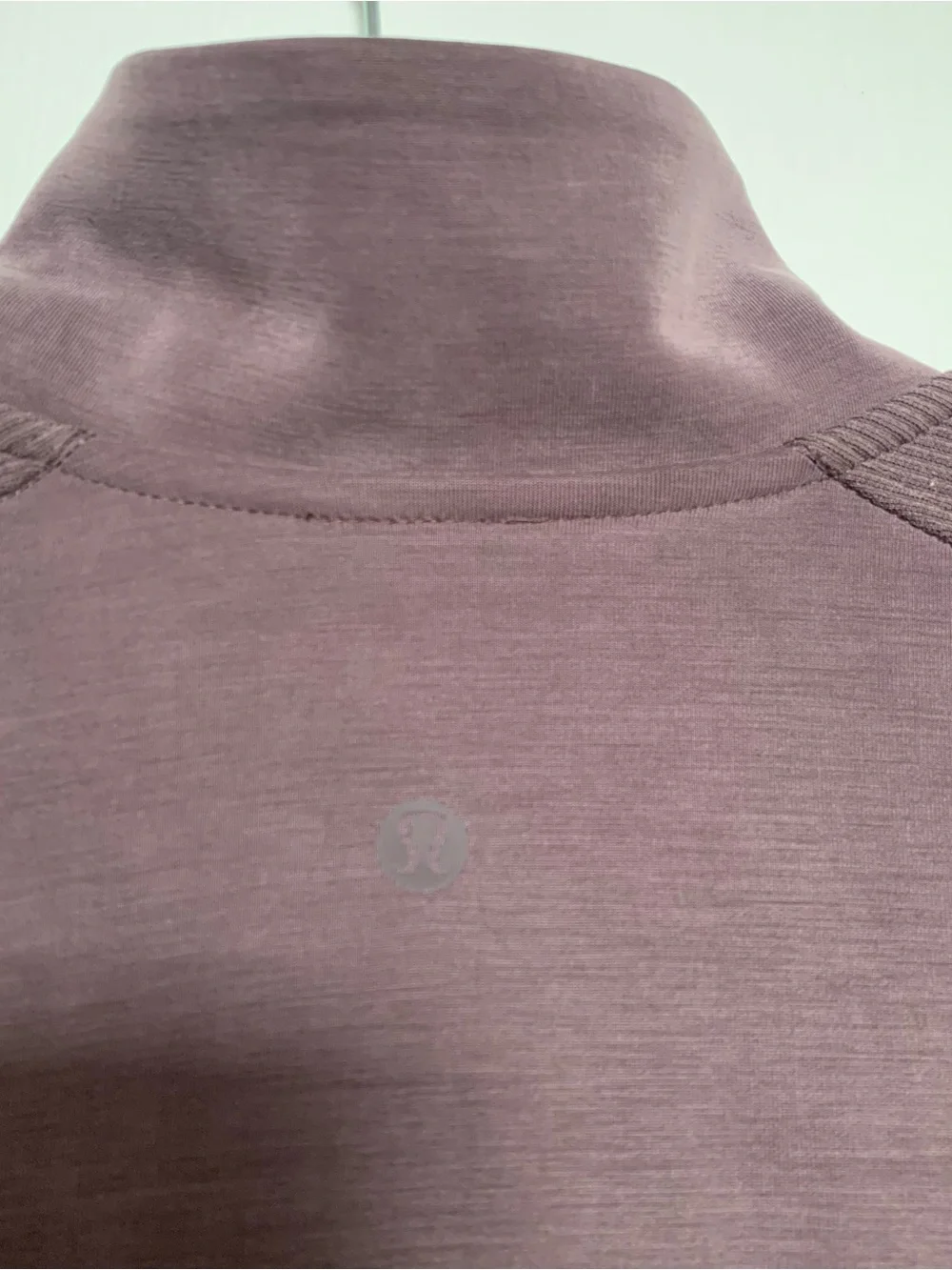 Lululemon Large Softstream Long Sleeve 1/4 Zip Tunic Dress in Espresso.